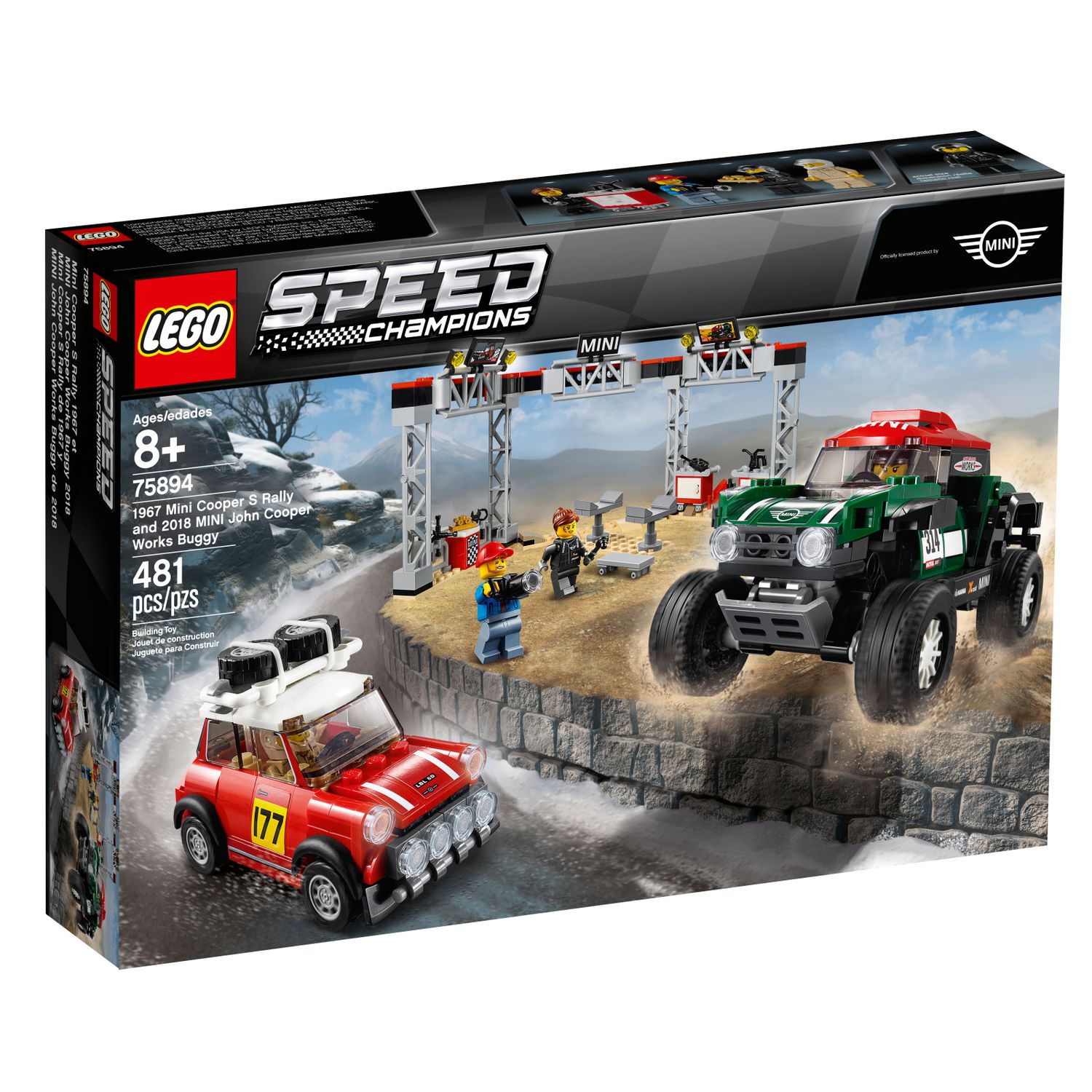 mini cooper lego set