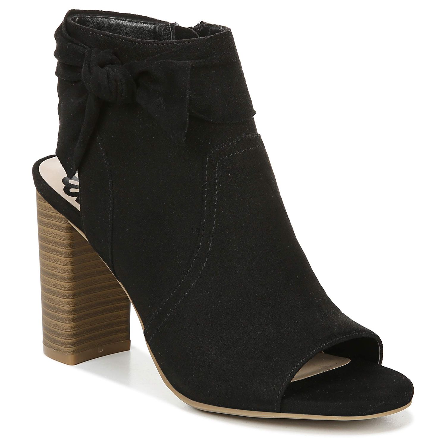 kohls open toe booties