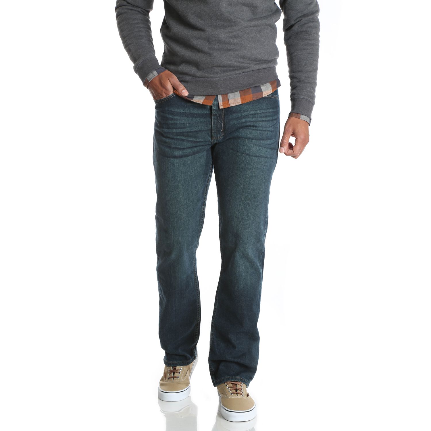 Wrangler Regular-Fit Advanced Comfort Jeans