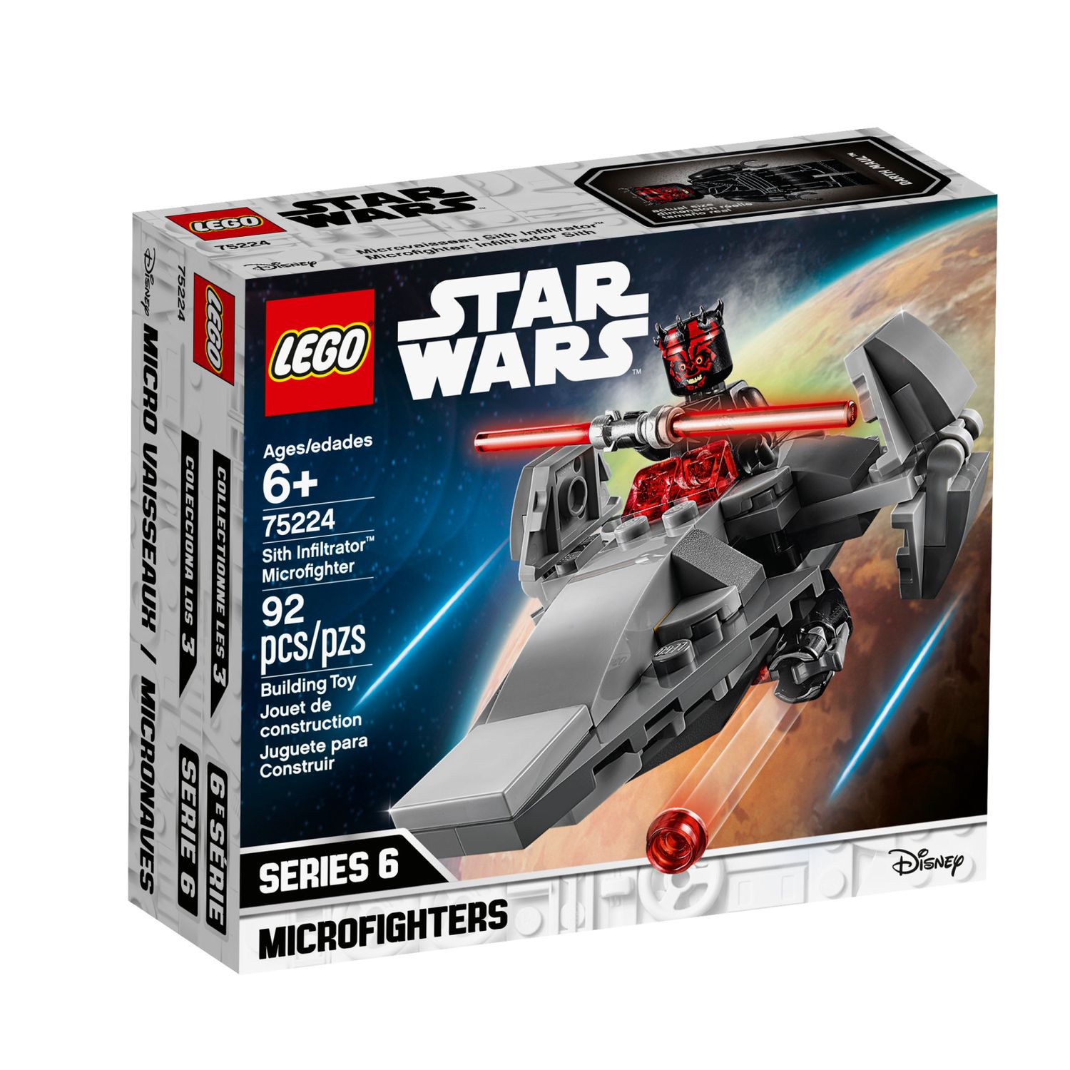 lego star wars darth maul's sith infiltrator