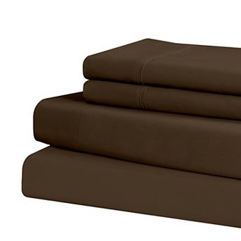 Swift Home Microfiber Solid Sheet Set