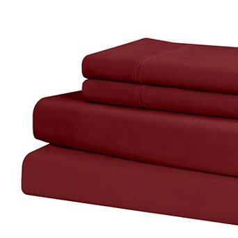 Swift Home Microfiber Solid Sheet Set
