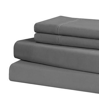 Swift Home Microfiber Solid Sheet Set