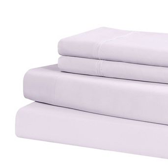 Swift Home Microfiber Solid Sheet Set