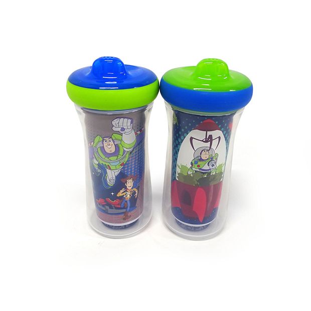 Disney / Pixar Toy Story Buzz Lightyear & Woody 2-pack Insulated Sippy Cups