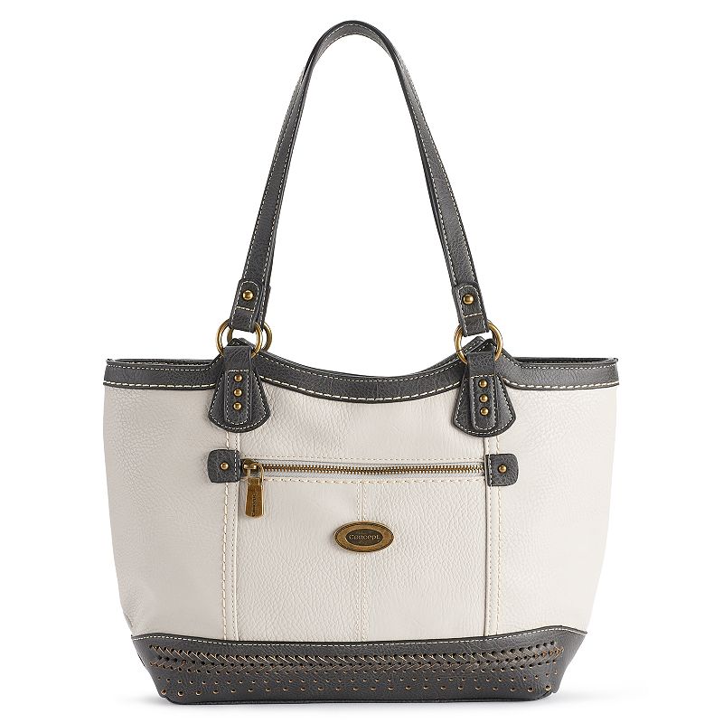 Concept Fanning Tote, Light Grey