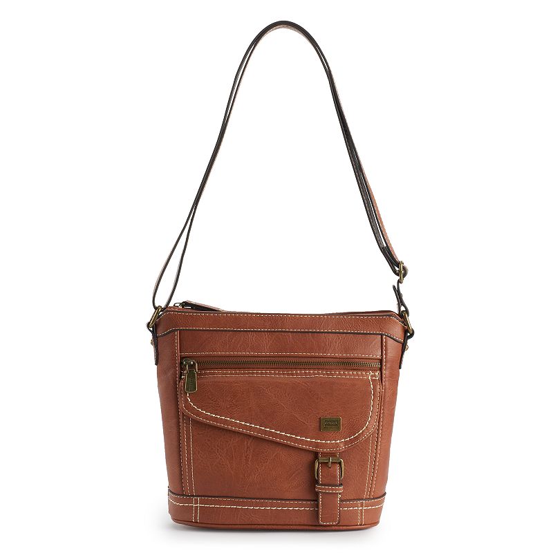Concept Amherst Crossbody Bag, Dark Brown
