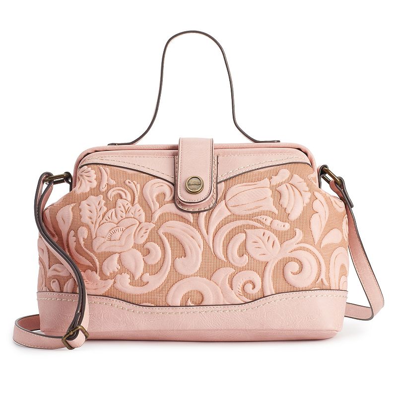 Concept Polaris Crossbody Satchel, Light Pink