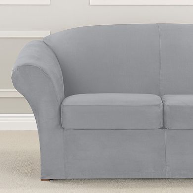 Sure Fit Ultimate Heavy Weight Stretch Box Seat Love Seat Slipcover