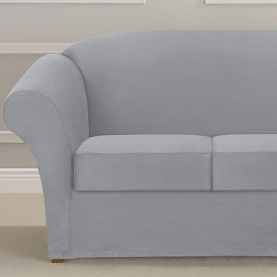 Sure Fit Ultimate Heavy Weight Stretch Box 3 Cushion Sofa Slipcover