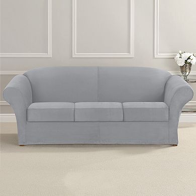 Sure Fit Ultimate Heavy Weight Stretch Box 3 Cushion Sofa Slipcover