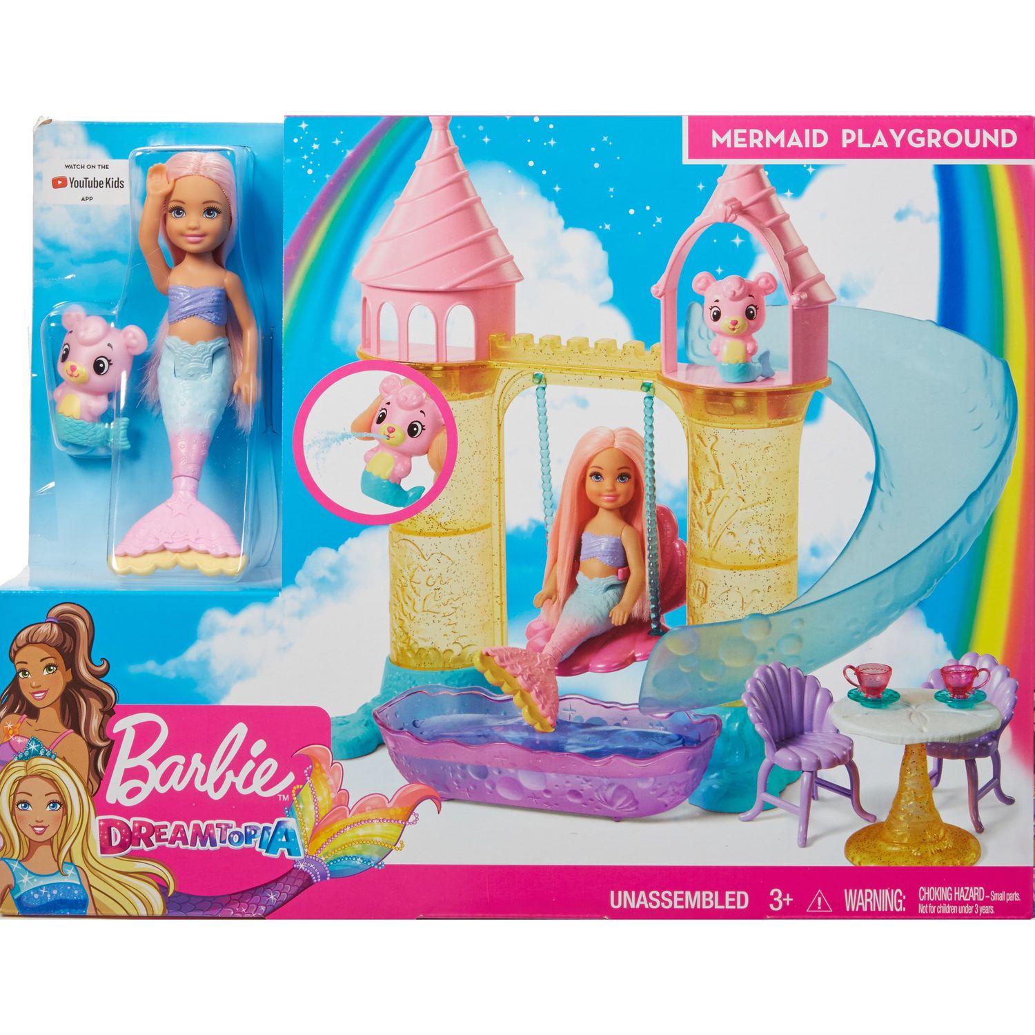 barbie chelsea doll mermaid playset