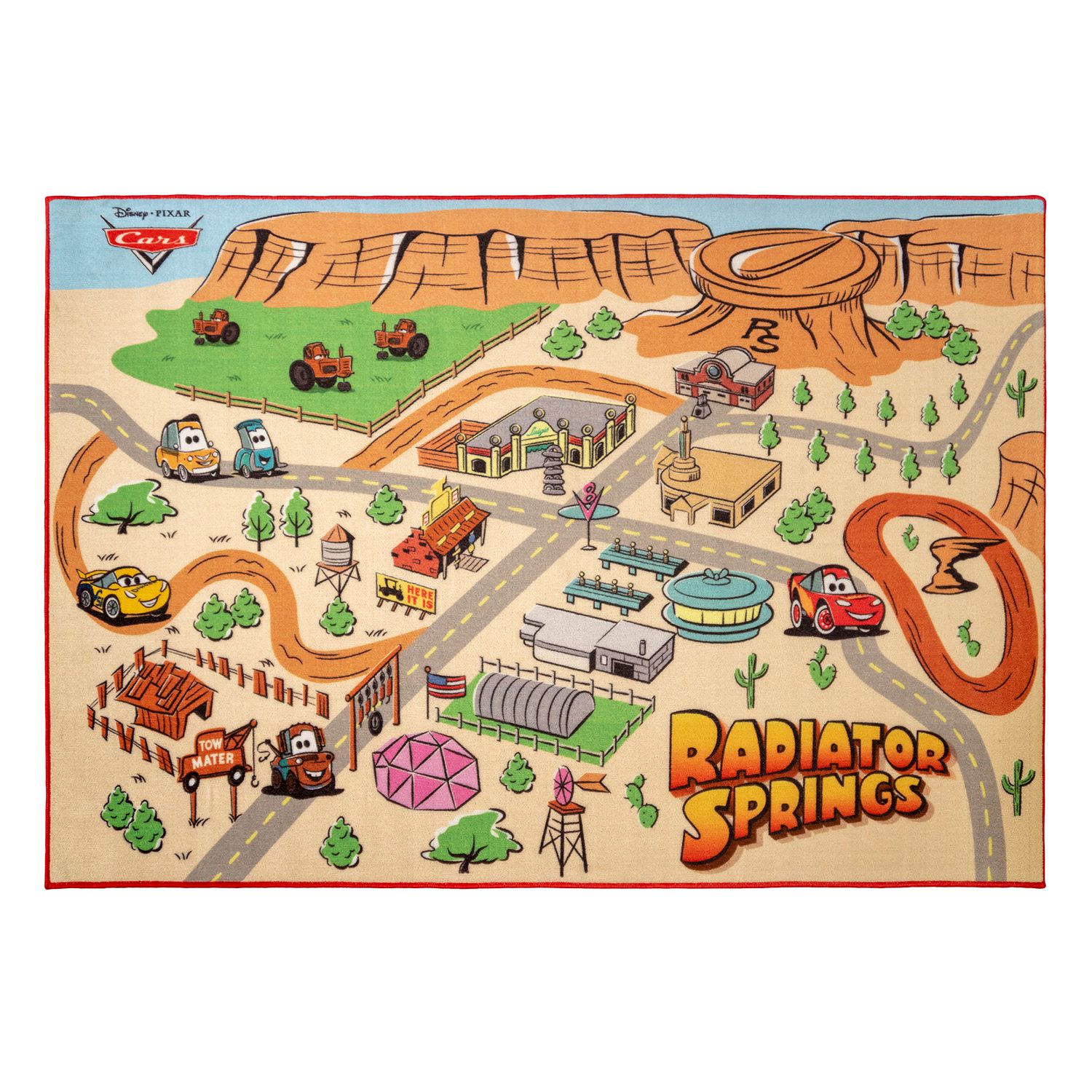 disney pixar cars play mat