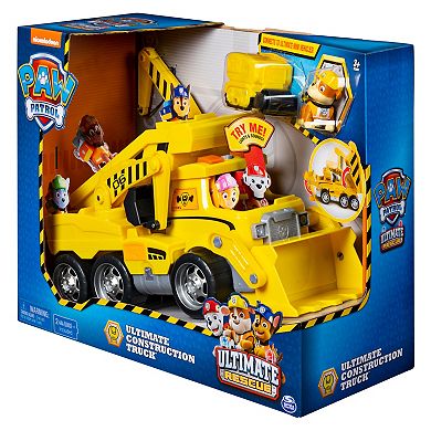 PAW Patrol Ultimate Rescue Construction Truck
