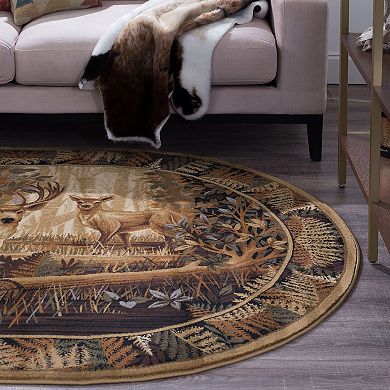 KHL Rugs Fern Deer Lodge Area Rug