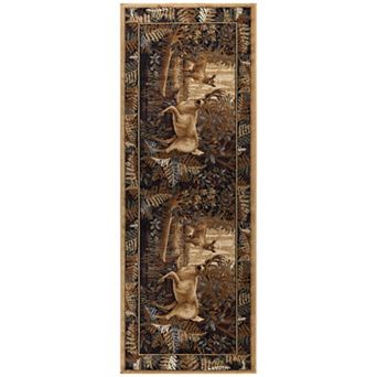 KHL Rugs Fern Deer Lodge Area Rug