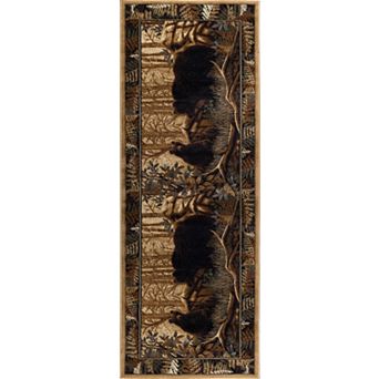 KHL Rugs Fern Bear Lodge Area Rug