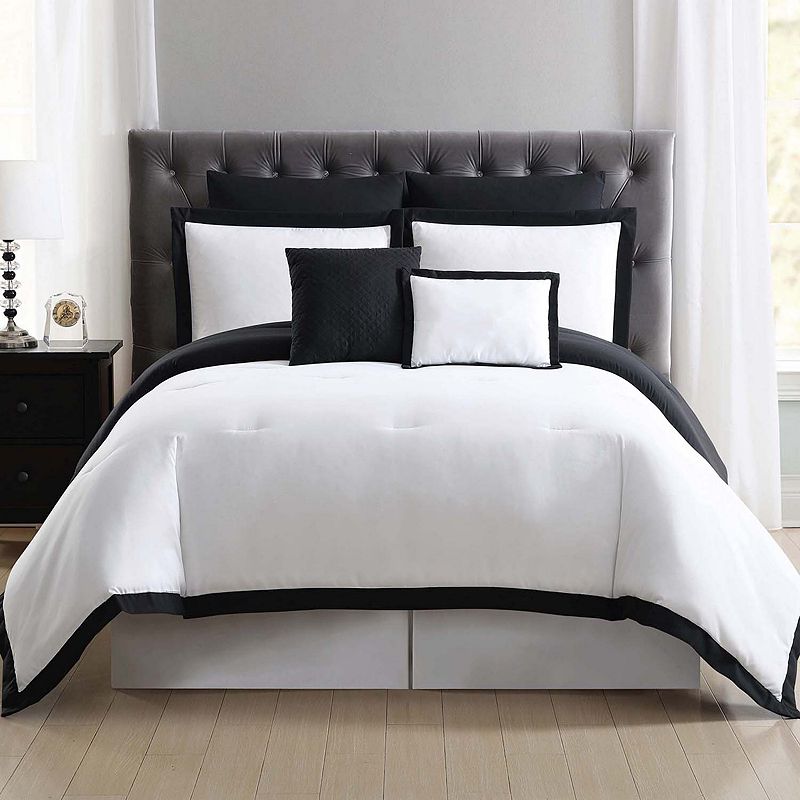 Truly Soft Everyday Hotel Border 7-Pc. King Comforter Set Bedding