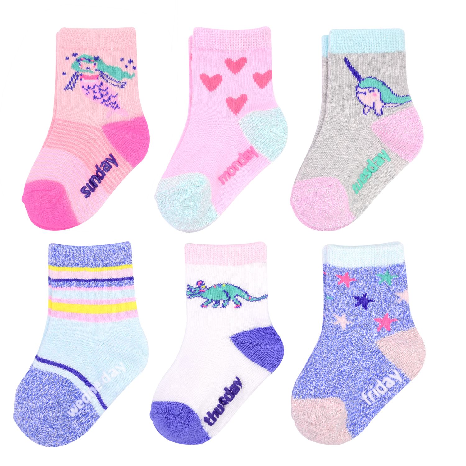 baby girl crew socks