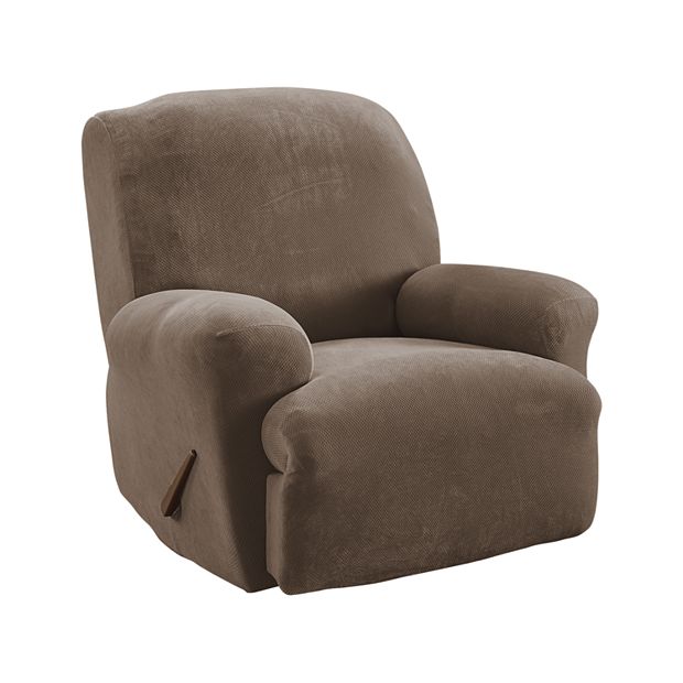 Sure fit stretch pique best sale recliner slipcover