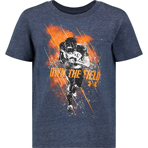Under Armour Boys Own The Field T-Shirt Sports & Fitness ...