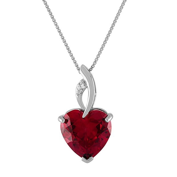 Kohls deals ruby necklace