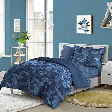 Dream Factory Geo Camo Bed Set