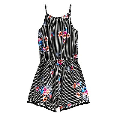 Girls 7-16 Joey B Printed Romper