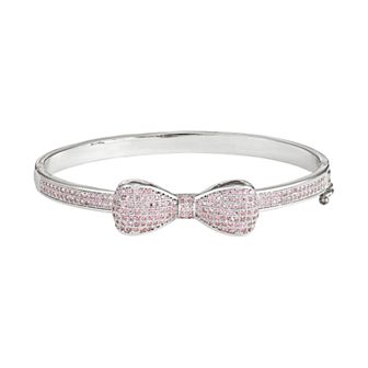 Junior Jewels Kids' Cubic Zirconia Bangle Bracelet