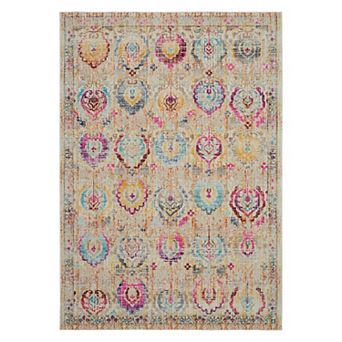 Nourison Kashan Distressed Bohemian Rug