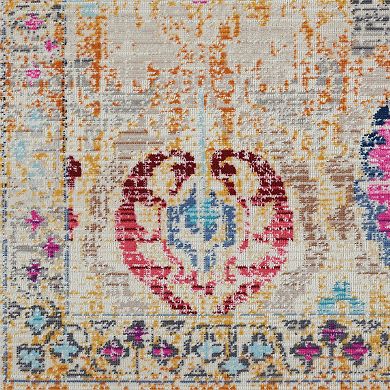 Nourison Kashan Distressed Bohemian Rug