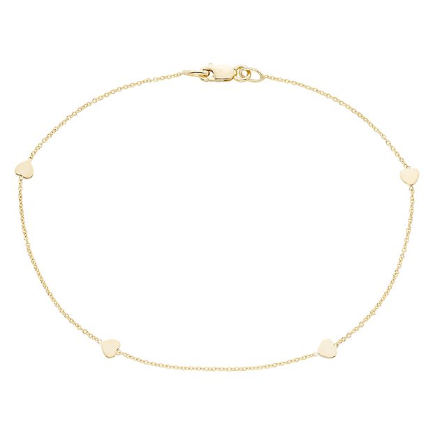 Kohls deals gold anklet