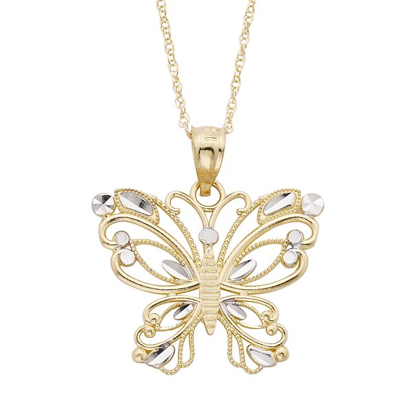 Kohls on sale butterfly necklace