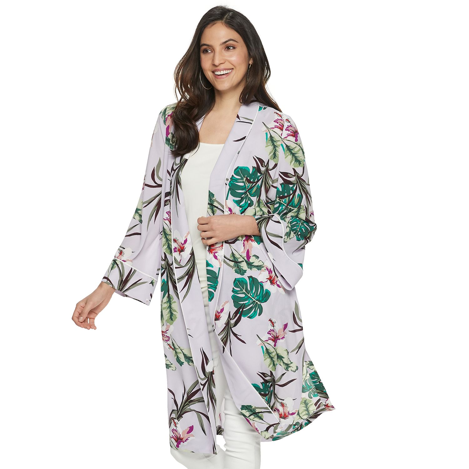 jennifer lopez kimono dress