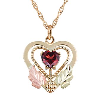 Black Hills Gold Heart Pendant