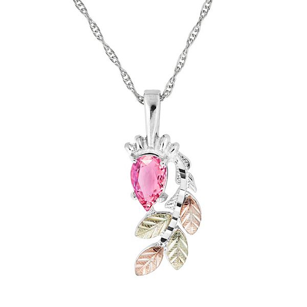 Black Hills Gold Pendant in Sterling Silver
