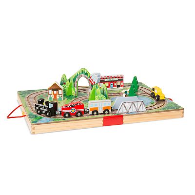 Melissa and doug mountain train set online