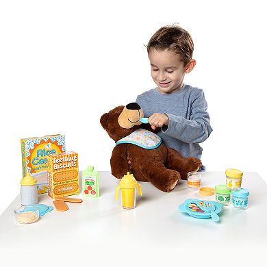 Melissa & Doug Mine to Love 24-Piece Mealtime Play Set for Dolls