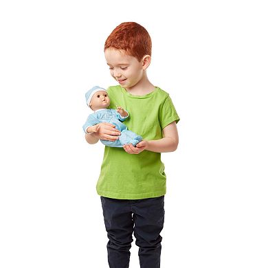 Melissa & Doug Mine to Love Jordan 12 Inch Baby Doll