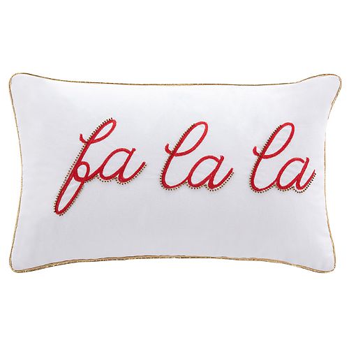 fa la la llama pillow