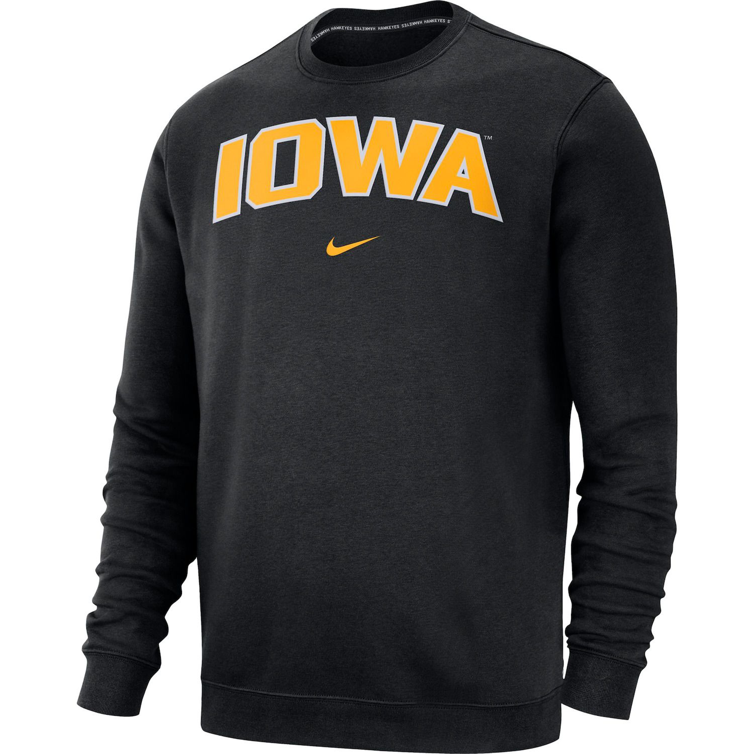 Nike Iowa Hawkeyes Club Crew Sweatshirt