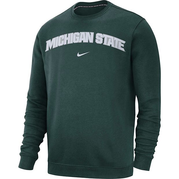 Men s Nike Michigan State Spartans Club Crew Sweatshirt