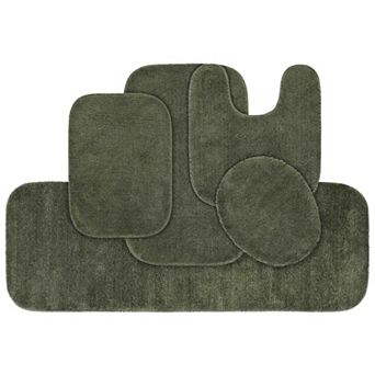 Garland Deco Nylon 5 pc Bath Rug Set