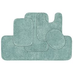 kohls green bathroom rugs