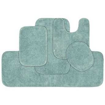 Garland Deco Nylon 5 pc Bath Rug Set