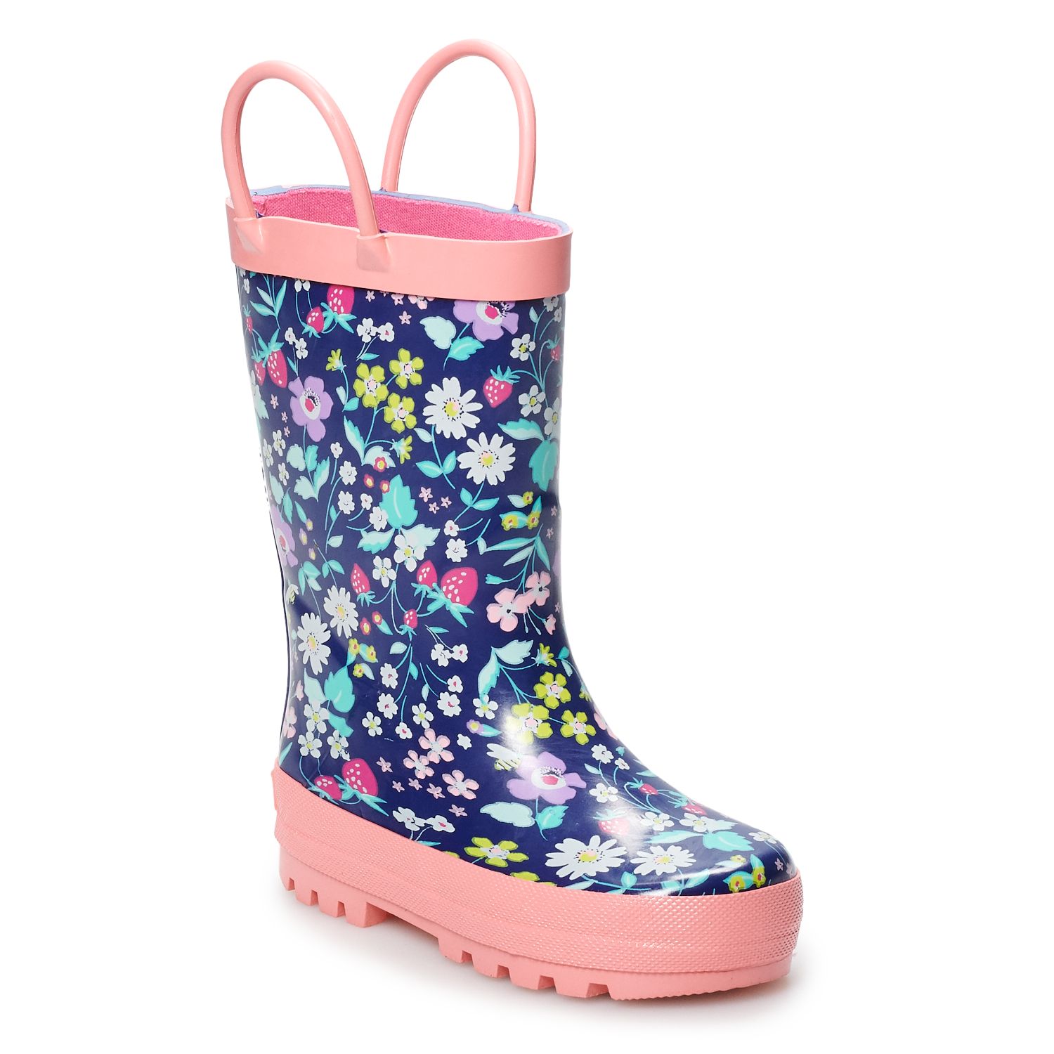kohls girls rain boots