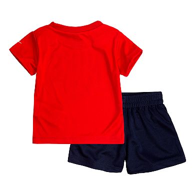 Baby Boy Nike Baseball Graphic Tee & Shorts Set