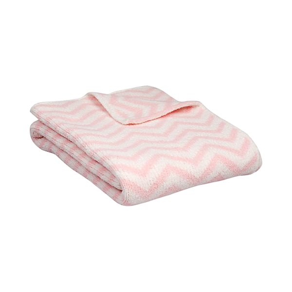 Living Textiles Chenille Chevron Baby Blanket