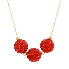 Kohls red necklace deals
