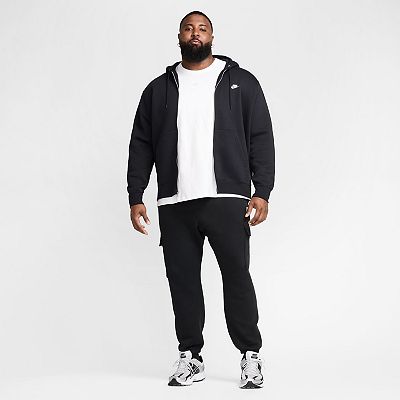 Nike sportswear club fleece zip hoodie on sale